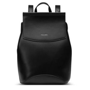 Pixie Mood Kim Black Vegan Leather Convertible Backpack New with Tags